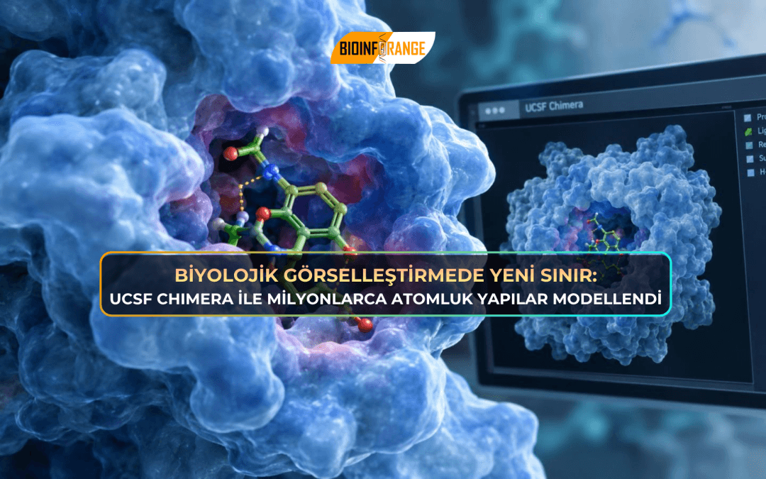 Biyolojik Görselleştirmede Yeni Sınır: UCSF Chimera ile Milyonlarca Atomluk Yapılar Modellendi
