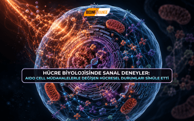 Hücre Biyolojisinde Sanal Deneyler: AIDO Cell Müdahalelerle Değişen Hücresel Durumları Simüle Etti